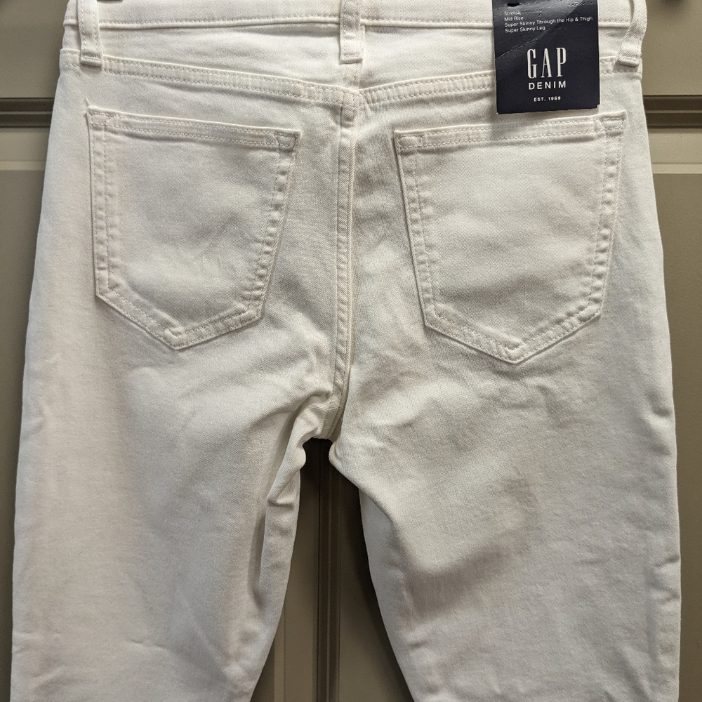 Gap Denim Stretch Legging Skimmer- size 2/26 - Picture 13 of 15